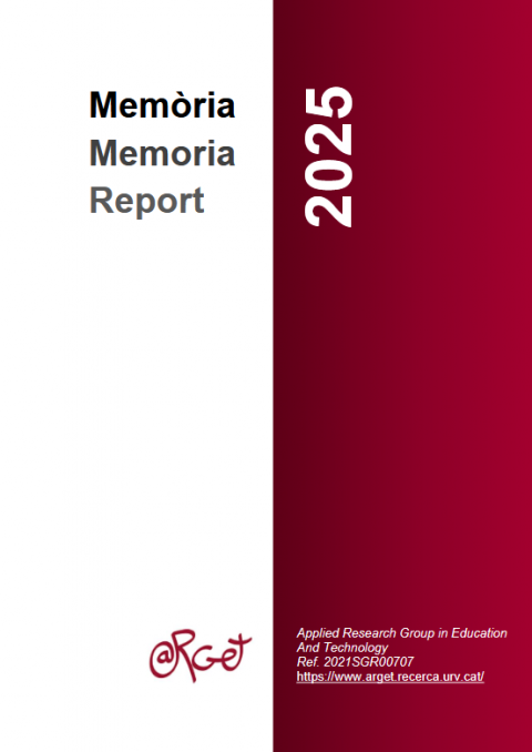 Publiquem la Memòria d’ARGET 2025 i tanquem un curs ple de recerca, innovació i transferència.
